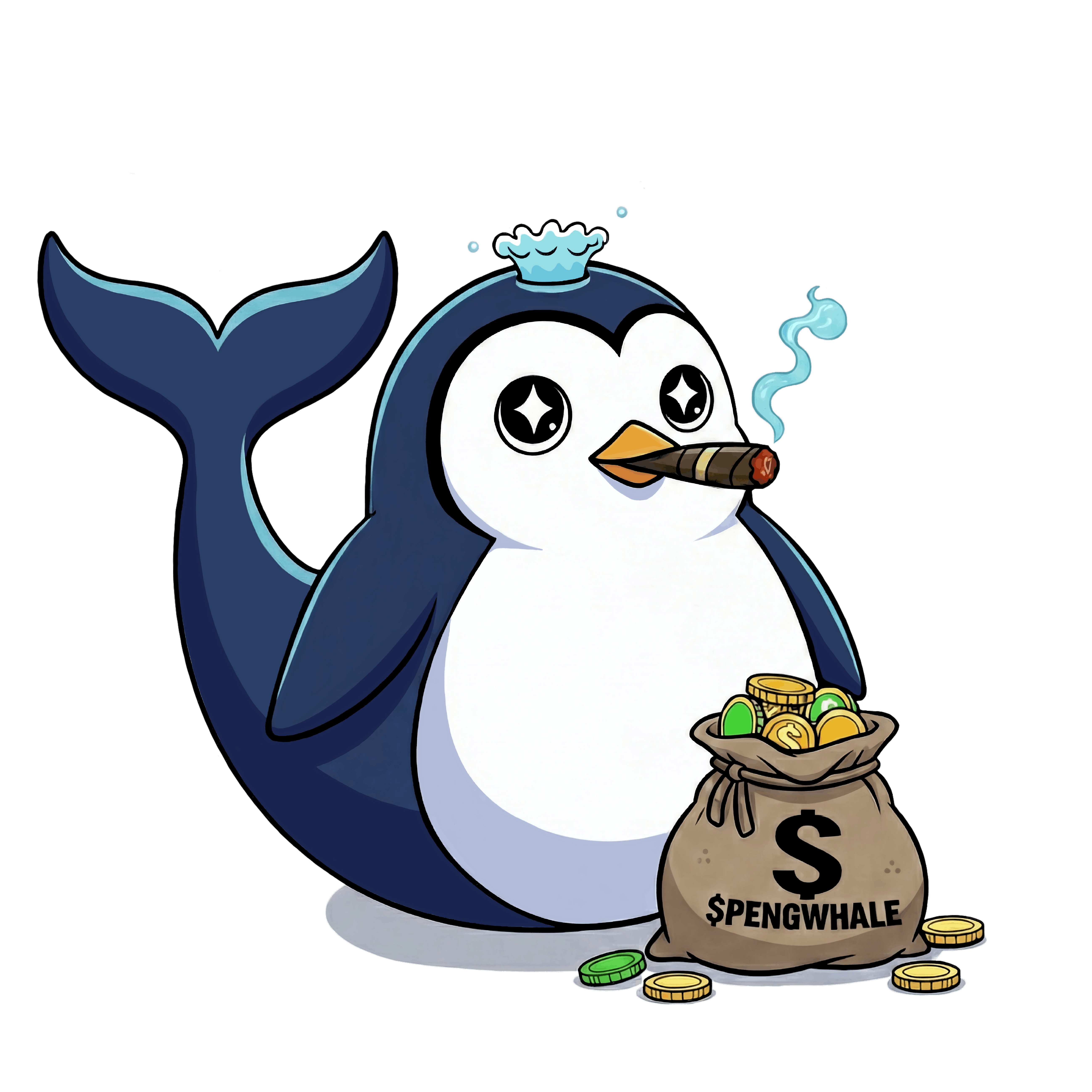 $PENGWHALE Mascot